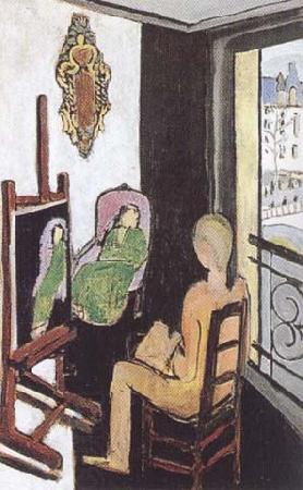 Henri Matisse The Painter and his Model (mk35) China oil painting art